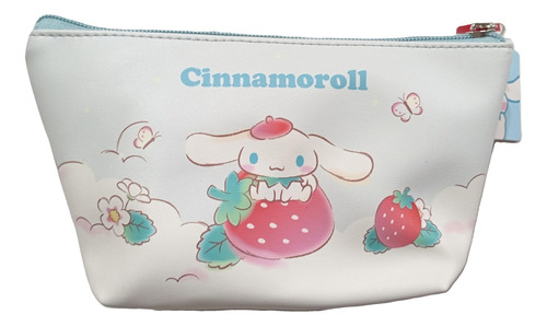 Miniso Cinnamoroll Bolso Neceser Para Maquillajes Original Celeste Decorado