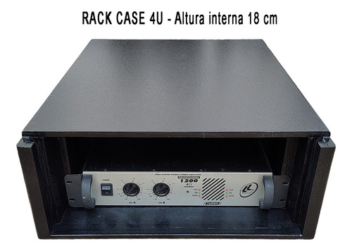 Rack Case P/ Amplificador Ou Periféricos 4u