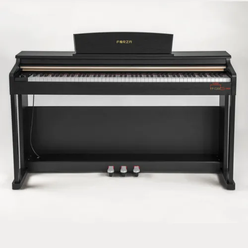 Piano Digital Forza Music Fp C200 88 Teclas 2x25w Preto | Frete grátis