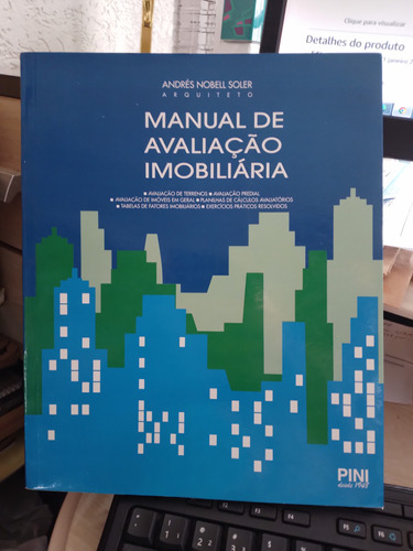 Manual De Avaliação Imobiliária - Andrés Nobell Soler