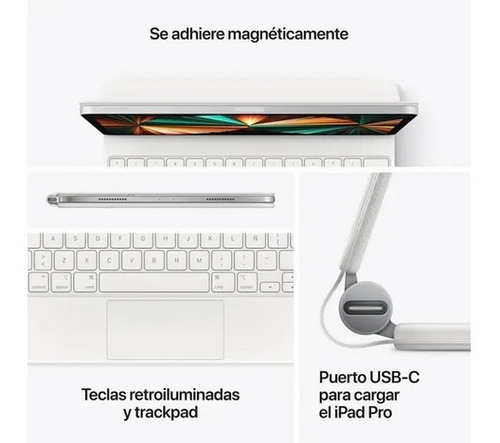 Magic Keyboard iPad 12,9'' Apple Español. Garantía 1 Año!!