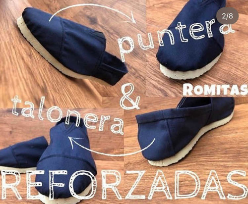 Imagen 5 de 5 de Alpargatas Romitas Cimarron Talles Del 34 Al 44