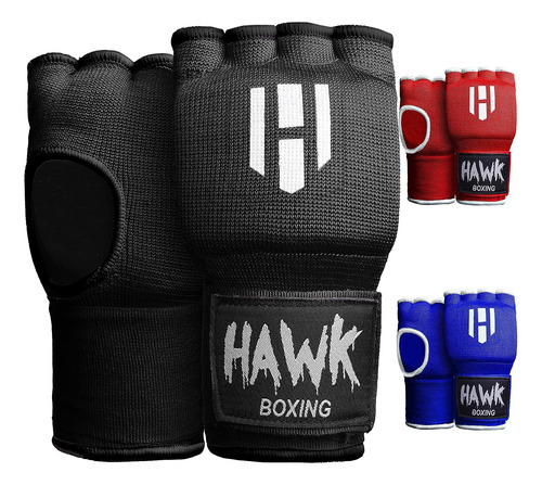 Guantes Para Entrenamiento Hawk Boxing, Talle S/m, Negro