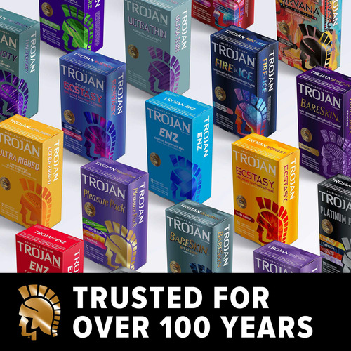 Preservativos Trojan Magnum Thin, Tamaño Grande, Lubricados,