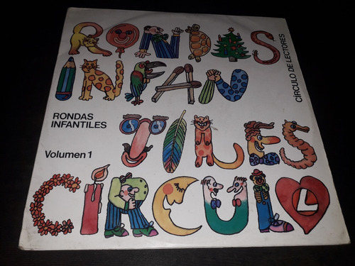 Rondas Infantiles Circulo De Lectores X 2 Lp Vinilo Infantil