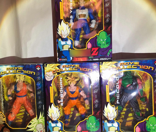 Dragon Ball Set 4 Figuras Movie Collection