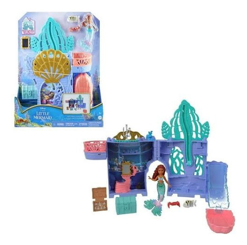 Set De Juego Mattel Disney La Sirenita Gruta De Ariel
