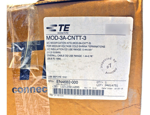 Te Connectivity Mod-3a-cntt-3 3/c Mod Kits For Med V Col Ccb