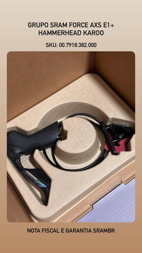 Grupo Sram Force Axs E1 Flat Mount + Hammerhead Karoo
