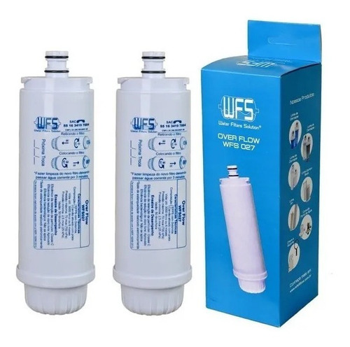 2 Refil Filtro Purificador Ibbl Cz+7 Fr600 Speciale Cor Branco