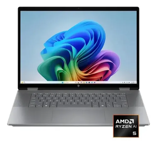Notebook Hp Omnibook X Flip 16 Amd Ryzen Ai 5 16gb 512gb Meteoro