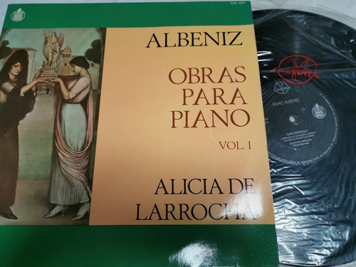 Lp Obras Para Piano Alicia De Rocha Volumen 1