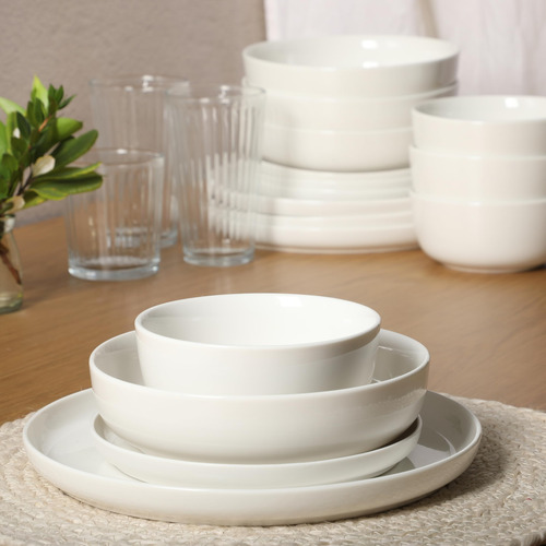 Gibson Home Oslo Juego De Vajilla De Porcelana Resistente A