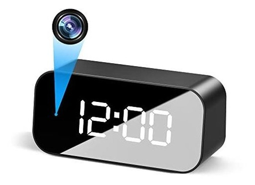 Reloj Camara Oculta 1080p Wifi Espia Niñera Cam Pequeño