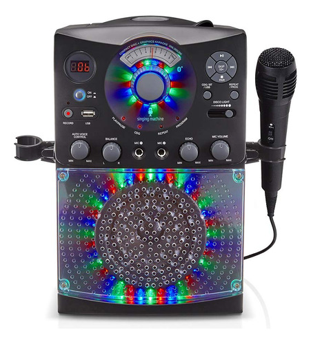 Sistema De Karaoke Bluetooth Sml385ubk De La Maquina De Can