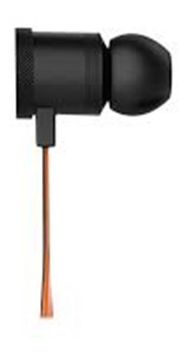 Auriculares Gamer Krom In Ear Modelo Kiev Negro Y Naranja