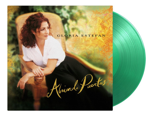 Gloria Estefan Abriendo Puertas Lp Green Vinyl