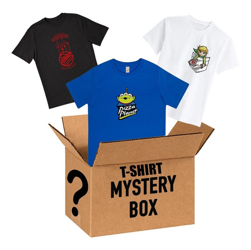 Caja Misteriosa Camiseta De Videojuegos Series Anime