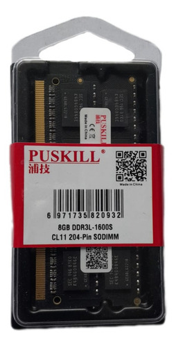 Imagen 1 de 2 de Memoria Ddr3 8 Gb Para Portatil Y Pc