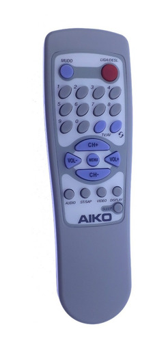 Controle Remoto Tv Aiko/ Mitsubishi Tubo Original