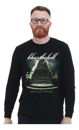 Polera Ml Blessthefall His Last Walk Rock Abominatron