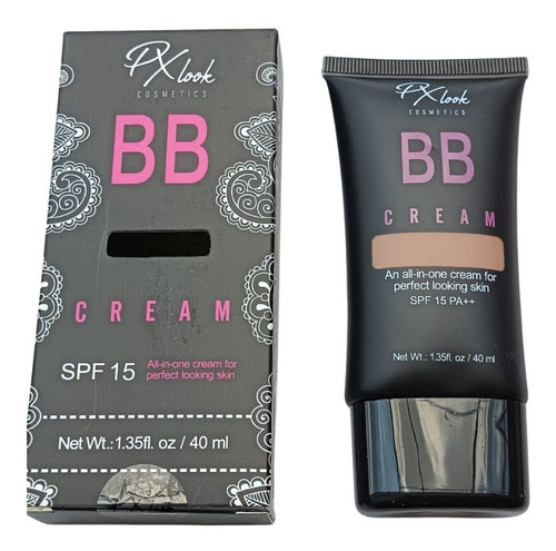 Maquillaje Liquido Bb Cream Profesional Spf 15 Px Look