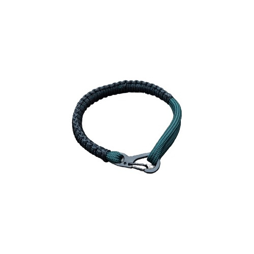  Pulsera Minimalista Verde Con Negro Hombre Paracord 550