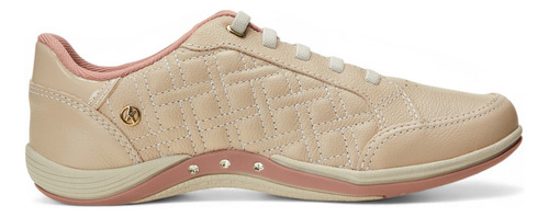 Tênis Casual Feminino Em Couro Kolosh