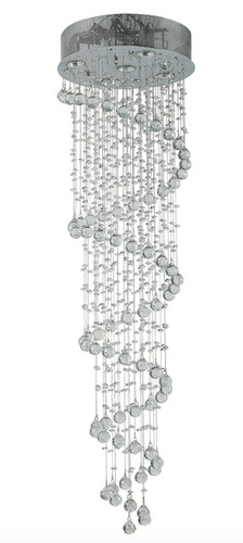 Lustre De Cristal Egípcio 125cm - Pendente Sala Inl07