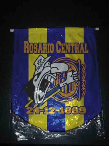 Banderin Paño 36cm Rosario Central M04