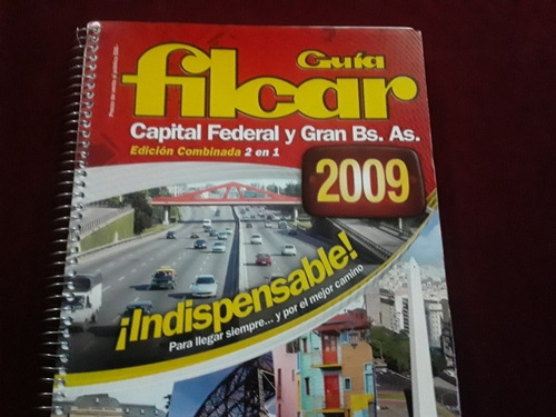 Guia Filcar Capital Y Gran Bs As Edicion Combinada 2en1 2009