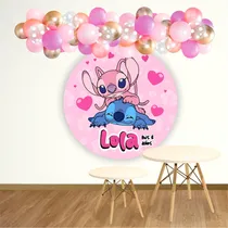 Comprar Banners Circular Infantil Diseño Fondo Mesa Candy Cumpleaños