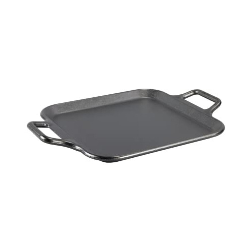 Plancha Cuadrada Lodge Bold De Hierro Fundido Sazonado De 12