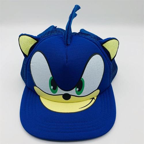 Gorra De Béisbol Para Niños Con Diseño De Sonic The Hedgehog