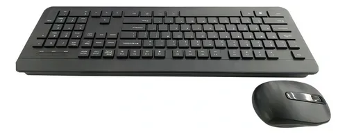 Combo De Teclado Y Mouse Inal mbrico Novotek Color Del Mouse Negro