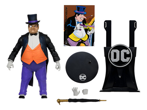 Figura Articulada 17128 El Pinguino Batman Mc Farlane 18cm