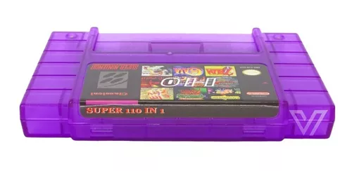 Cartucho Multi Jogos 8 Em 1 Super Nintendo Snes 003