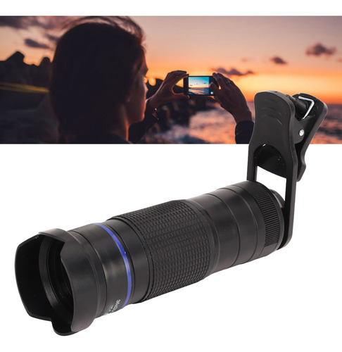 Telescopio Monocular De 36x, Cámara Con Zoom Para Teléfono H