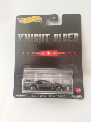 Hot Wheels K.i.t.t Super Pursuit Mode Knight Rider Real 