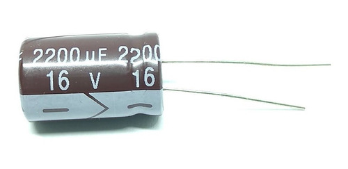 Capacitor Electrolitico 2200uf 16v 85º 