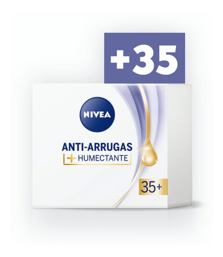 Nivea Face Care Antiarrugas+humectante +35 15 Fps [50 Ml]