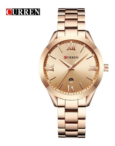 Relógios Curren Feminino - Aço Inoxidável Marca De Luxo