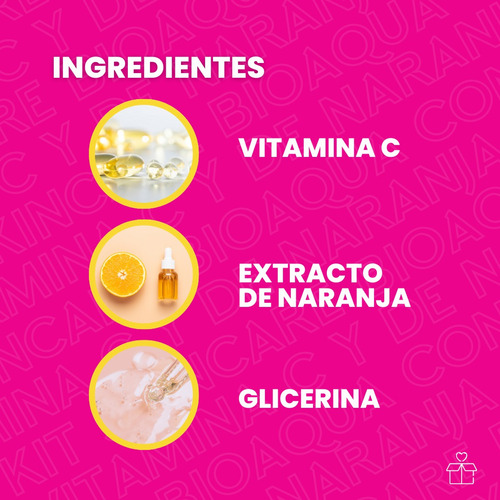 Kit Skincare Bioaqua Vitamina C Y Extracto De Naranja