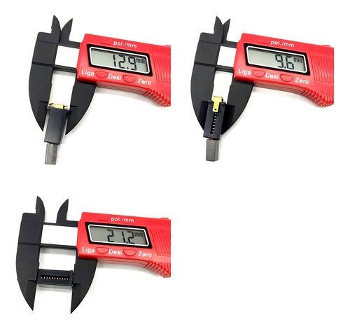 Escova Carvão Para Lixadeira Bosch Gss140a 2610924701 (220v)