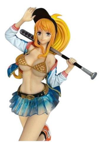 Figura Nami 28cm Bate De Baseball - One Piece