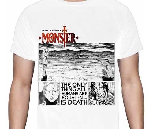 Monster - Tenma Johan Monster Manga - Polera Anime