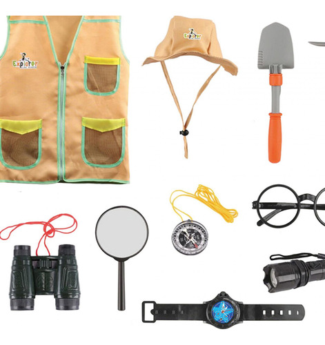 Kits De Exploradores Para Niños, Disfraz De Juego De