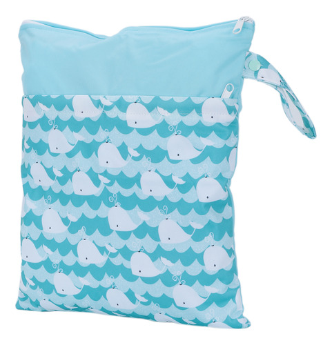 Bolsa Para Guardar Pañales Con Estampado De Dibujos Animados