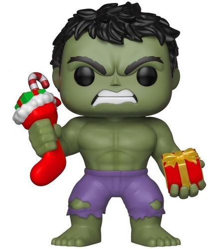 Imagen 1 de 2 de Funko Pop Holiday Hulk (398) Tienda Marvel