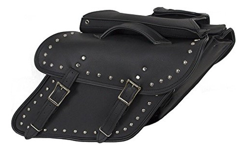 Studded Saddlebag Para Harley Davidson Dyna